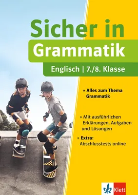 Produktbild von Klett Sicher in Englisch Grammatik  7./8. Klasse