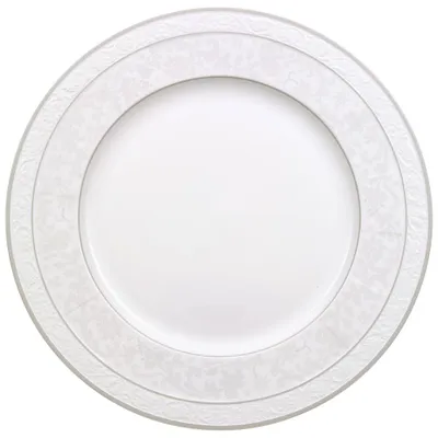 Zdjęcie produktu dla Villeroy & Boch 1043922810, Półmisek, Porcelana, Szary, Biały, Okrągły, 33 cm, 965 g