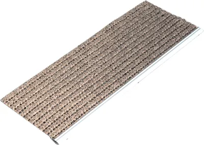 Produktbild von Outdoor Sicherheits-Stufenmatte Beige 65x24cm mit Aluprofil (Verarbeitungstemperatur ab 15°C)