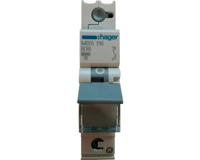 Produktbild von Hager Mbs116