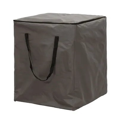 Produktbild von Perel Schutzhülle für Gartenkissen 75 x 75 x 90 cm, wasserabweisende Aufbewahrungstasche für