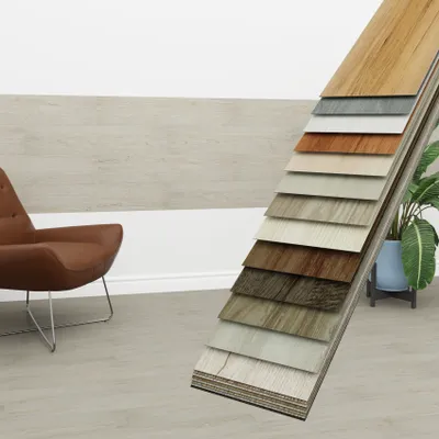 Produktbild von HEXIM Vinyldielen 0,97m² selbstklebend PVC Wandverkleidung Bodenbelag Holzoptik 91x15cm Paneele für Wand & Boden Holzdielen hellbraun (7 Dielen Antique Oak - 1805-10)