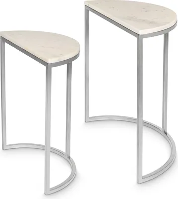 Produktbild von Crescent Side Table large white