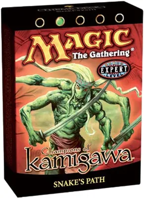 Immagine prodotto di Magic: The Gathering Champions of Kamigawa: Snakes Path Theme Deck