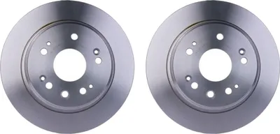 Produktbild von 2 Bremsscheiben voll Ø 64,2 mm 12 mm HELLA passend für u.a. HONDA FR-V