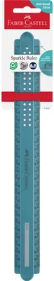 Produktbild von Faber Castell Lineal 30 cm bruchsicher Sparkle ocean