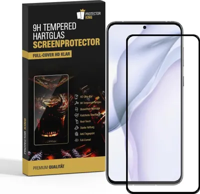 Produktbild von 6x 9H Panzerglas für Huawei P50 FULL COVER Displayschutz Schutzglas Hartglas Schutzfolie Panzerfolie KLAR Tempered echtes Displayglas Glasfolie Displayfolie Folie