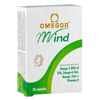 Produktbild von Omegor Mind 30 Softgel-Kapseln