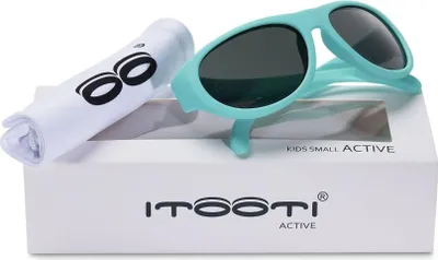 Imagen del producto de Gafas de sol para niños ITOOTI ACTIVE S (0+) color verde esmeralda