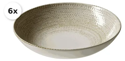 Produktbild von Suppenteller 21cm 6er Set Rimini sand