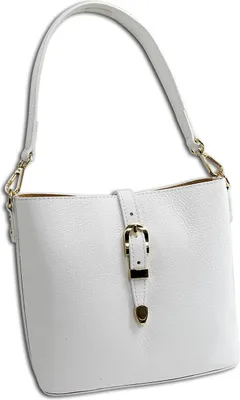 Produktbild von Toscanto Damen Tasche Umhängetasche Leder weiß OTTM812UW