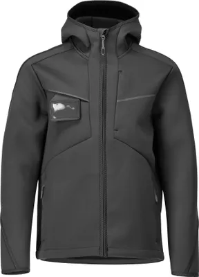 Immagine prodotto di Giacca softshell con cappuccio nera, taglia S MASCOT 22086-662-09