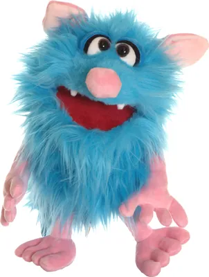 Zdjęcie produktu dla LIVING PUPPETS W819 Schorsch (hell blau) - Monster to go !