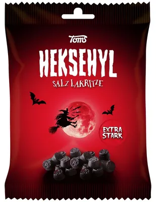 Produktbild von Toms Heksehyl Salz Lakritze 140g