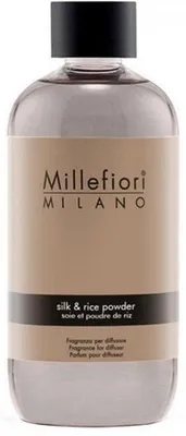 Produktbild von Millefiori Milano Nachfüllflasche Raumduft Silk & Rice Powder (500ml)