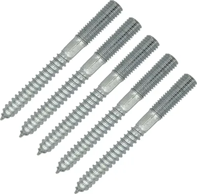 Produktbild von 5 x Stockschraube M10 x 100 mm verzinkt