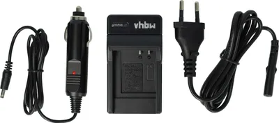 Produktbild von vhbw Ladegerät kompatibel mit Panasonic Lumix DMC-TZ4, DMC-TZ3, DMC-TZ11, DMC-TZ2, DMC-TZ1, DMC-TZ15 Kamera - Ladeschale, Kfz-Adapter Ladeanzeige