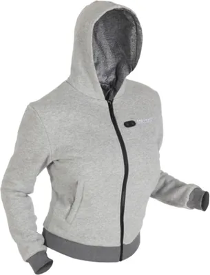 Produktbild von Beheizbarer Damen Hoodie Grau - Dual Heating Gr. S