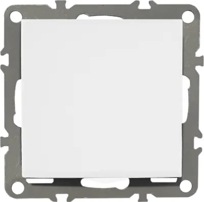 Produktbild von Schalter Lichtschalter Wandschalter QUADRA weiß
