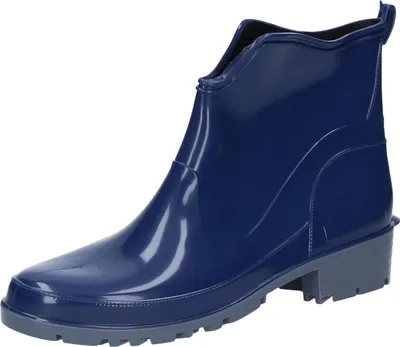Produktbild von Bockstiegel Elke PVC Damen-Halbstiefel dunkelblau Gr. 42
