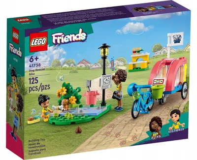 Productafbeelding van LEGO® 41738 LEGO® Friends 41738 Hunderettungsfahrrad Bausatz