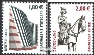 Produktbild von Briefmarken BRD (BR.Deutschland) 2003 Mi 2313-2314 (kompl.Ausg.) gestempelt Sehenswürdigkeiten