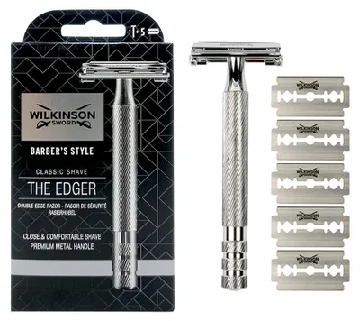 Obrázek produktu pro Precizní Holicí Strojek s 5 Ostrými Čepelemi - Wilkinson Vintage Kvalita