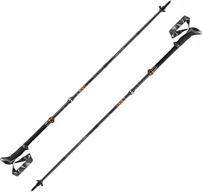 Zdjęcie produktu dla Leki Makalu FX Carbon Black/Orange/Naturalcarbon 110 - 130 cm Kije trekkingowe