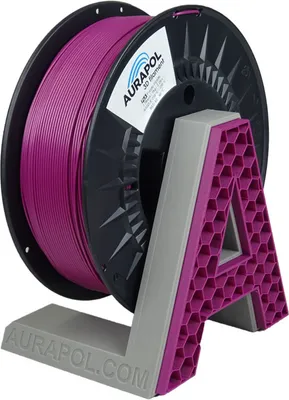Zdjęcie produktu dla AURAPOL PLA 3D Filament Purple pearl 1 kg 1,75 mm