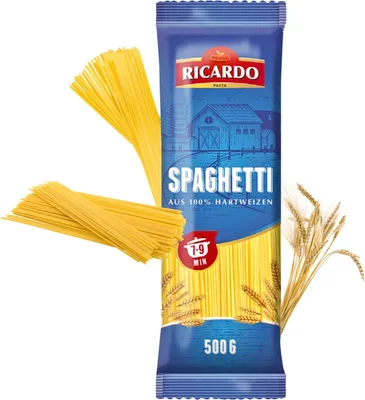 Produktbild von RICARDO Pasta Spaghetti 500g Teigwaren Italienische Nudeln