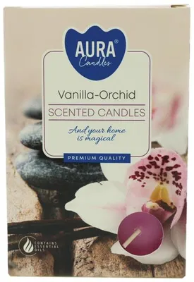 Zdjęcie produktu dla Świeczka zapachowa 6 x 6er Tea Lights Vanilla Orchid - Zestaw Vanilla Orchid