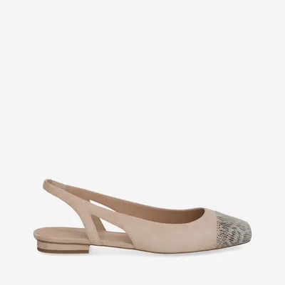 Produktbild von Peter Kaiser 79440 471, Peeptoes & Slingpumps in Beige, Leo-Look für Damen, Größe 37