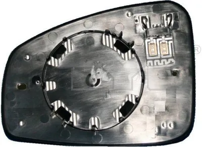 Produktbild von TYC Spiegelglas Außenspiegel Links für RENAULT Scénic III (JZ0/1) Asphärisch Beheizbar 328-0166-1