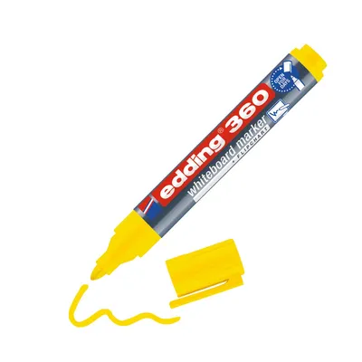 Produktbild von Edding 360, 1 Stück(e), Gelb, Rundspitze, 1,5 mm, 3 mm, 138 mm