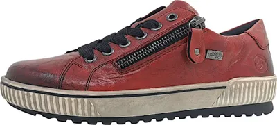 Image de Chaussures de randonnée Damenschuhe, chaussures à lacets, style sportif, couleur rouge, pour le quotidien