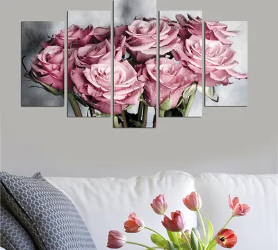 Obrázok produktu pre Wallity, 5PMDF-41, Obrazy, Viacfarebné, MDF, 110 x 60 cm