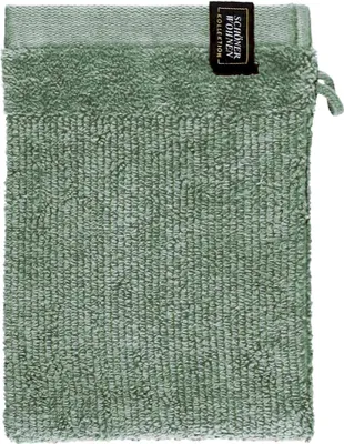 Produktbild von SWK Waschhandschuh 6er Set grün - 16 x 21 cm