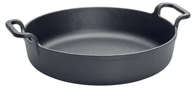 Produktbild von Chef Cuisine BBQ Grillpfanne Gusseisen Ø 31 cm Schwarz