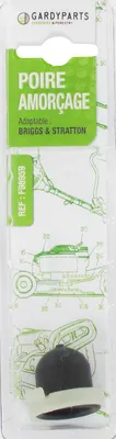 Image de Poire d'amorçage adaptable BRIGGS & STRATTON, pour moteurs Quantum 5, 5,5 & 6 ch