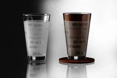 Produktbild von Trinkglas Latte Macchiato 33cl Chicco