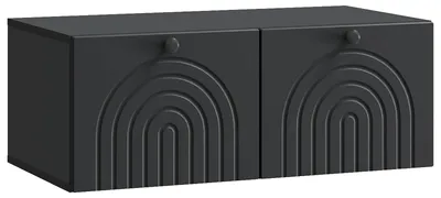 Immagine prodotto di vidaXL Mobile TV da parete Nero 78,5 x 41 x 30 cm