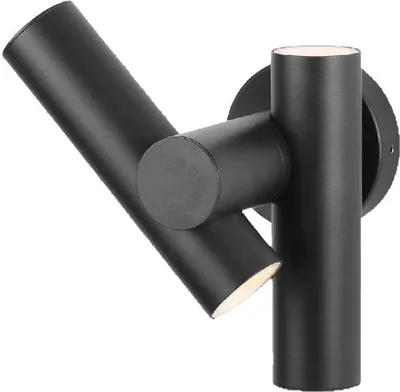Immagine prodotto di Illuminazione per esterni - Applique orientabili - IP44 - Alloggiamento nero - 6 Watt - 620 Lumen - 4000K