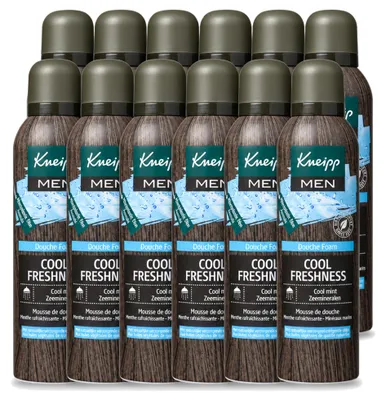 Obrázek produktu pro 12 kusů sprchového gelu Kneipp Men Cool Freshness, objem 200 ml – výhodná balení