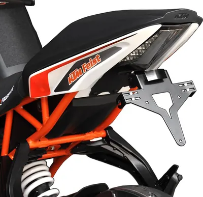 Productafbeelding van ZIEGER kentekenplaathouders, compatibel met KTM RC 125 (bouwjaar 2014-18) / RC 200 (bouwjaar 2014-17) / RC 390 (bouwjaar 2014-18)