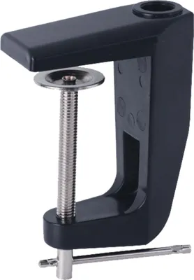 Produktbild von Lumeno 617X Wandhalter, Tischhalterung oder Tischklemme für Lupenleuchten Farbe: Schwarz, Größe: Tischklemme