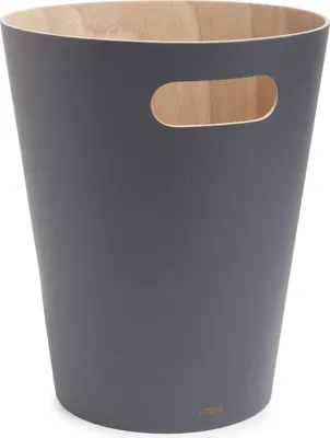 Produktbild von Holz-Papierkorb 7,5L naturbraun nachhaltig
