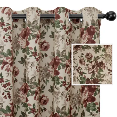 Verdunkelungsvorhang 2er-Set 132x213 cm Beige