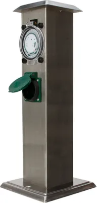 Immagine prodotto di Profilo energetico Kopp 2 prese in acciaio inox timer IP44