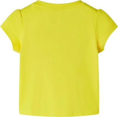 Produktbild von vidaXL Kinder-T-Shirt Gelb 128