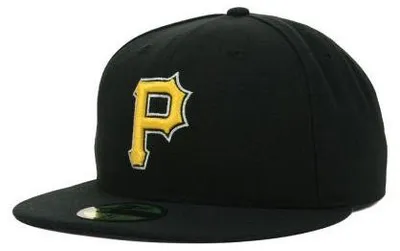 Image de Casquette MLB Pittsburgh Pirates New Era authentic performance 59fifty noir